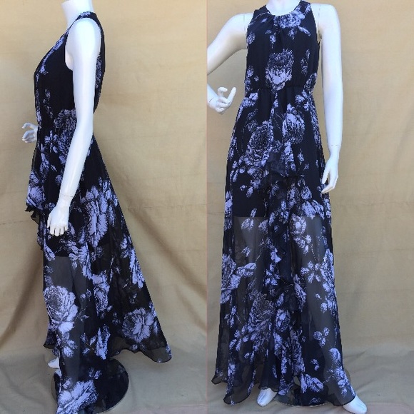Spring- Summer Long Dress. - Picture 3 of 4